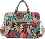 kayond Forest series Black Patten water-resistant Laptop Shoulder Messenger Bag Case Sleeve for 14 Inch 14.1 Inch Laptop