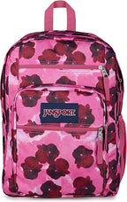 JanSport Laptop Backpack - Computer Bag with 2 Compartments, Ergonomic Shoulder Straps, 15” Laptop Sleeve, Haul Handle - Pop Art Pansies