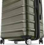 Samsonite Omni 2 Hardside 2 Piece Set - Includes Global Carry-On & Large Checked Suitcases - 360° Dual Spinner Wheels - Integrated TSA Lock & Expansion - Amazon Exclusive - Vita Olive