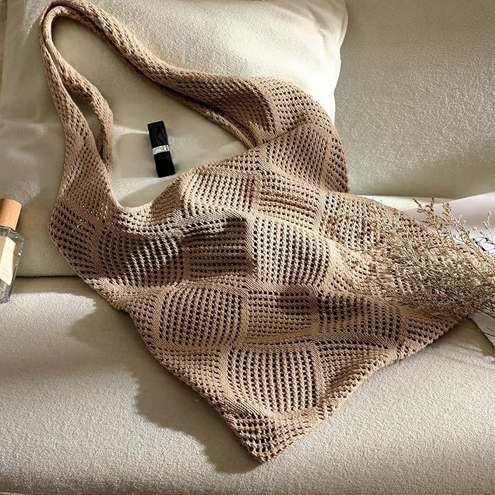 Straw Beach Bags for Women - Summer Woven Tote Bag Shoulder Handbags, Large Beach Bag for Women for Holiday