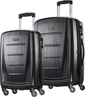 Samsonite Winfield 2 Hardside Expandable Luggage with Spinner Wheels, Brushed Anthracite, 2-Piece Set (20/24)