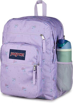 JanSport Laptop Backpack - Computer Bag with 2 Compartments, Ergonomic Shoulder Straps, 15” Laptop Sleeve, Haul Handle - Pastel Petals - Lilac