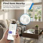 2 Pack GPS Tracker for Vehicles with Magnetic Case Work with Apple Find My(iOS Only) Waterproof Global Real-Time Location Tracking Hidden Car Device Bluetooth Finder No Fee or Subscription Required