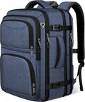 Travel Backpack, Extra Large Carry on Backpack, TSA 18.4 inch Laptop Bags Flight Approved, Lightweight Waterproof Business Luggage Bag, Gifts for Women, Blue