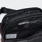 Pander Everywhere Belt Bag for Women, 5 Zipper Pockets Nylon Crossbody Fanny Pack Purse (Midnight Leopard)