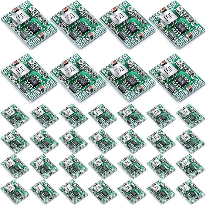 EBOOT 3 Pack MP1584EN DC-DC Buck Converter Adjustable Power Module 24V to 12V 9V 5V 3V