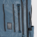 Topo Designs Global Travel Bag 30-40 Liter - Carry-on Compliant Versatile Pack, 3 Carry Options, External Laptop Sleeve (Eco-Friendly, 30L, Apex Black)