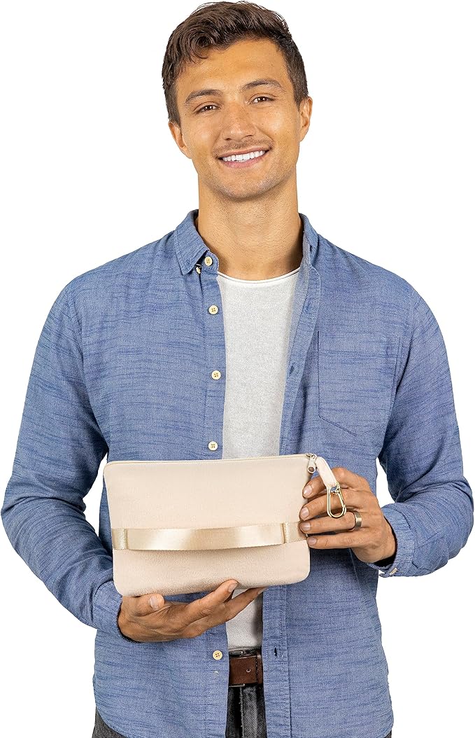 BlueHills Ultra Compact and Compact Light Travel Blankets for Two Value Pack Set of 2 – Airplane Travel Essentials Soft Flight Trips Throw in Portable Cases for Car Plane Travel Gifts – Beige