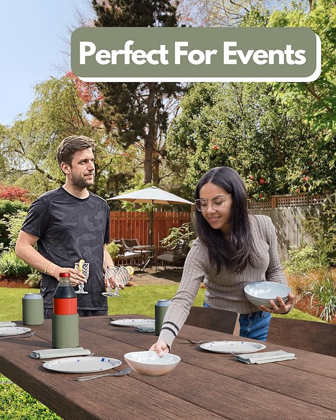 PartyPrints 25 Pack Champagne Blank Can Cooler Sleeves, Customizable Bulk Insulated Foam for Beer, Collapsible Plain Drink Holder, Cold Soda Insulator, 12oz Regular, 16oz Tall Cans