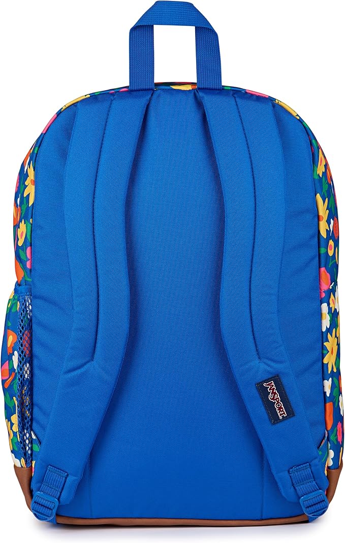 JanSport Cool Backpack with 15-inch Laptop Sleeve, Large Computer Bag Rucksack with 2 Compartments, Ergonomic Straps, Flower Market
