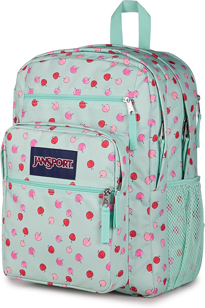 JanSport Laptop Backpack - Computer Bag with 2 Compartments, Ergonomic Shoulder Straps, 15” Laptop Sleeve, Haul Handle - Apple Orchard