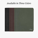 Peak Design Passport Wallet, Black, Ultra-Slim Profile, Weatherproof TerraShell Fabric, RFID Blocking, Minimalist Design and Magnetic Closure, with Quick Access Passport Sleeve