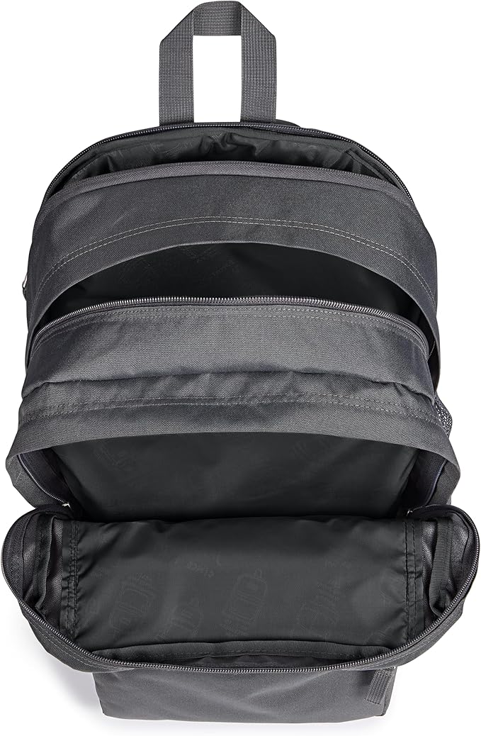 JanSport Laptop Backpack - Computer Bag with 2 Compartments, Ergonomic Shoulder Straps, 15” Laptop Sleeve, Haul Handle - Smokey Grit