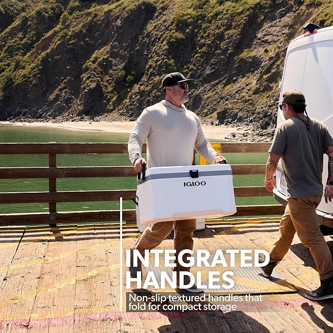 Igloo Marine Cooler | Insulated Hard Shell Ice Chest |Great for Fishing, Camping, Boating, & More