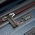 Traveler's Choice Maxporter II Polycarbonate Hardside Trunk with Spinner Wheels, Navy, 22-Inch Carry-on Luggage