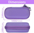 co2CREA Hard Case Compatible with Anker 621 Nano Power Bank 5,000mAh 12W Portable Charger, Purple Case