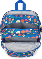 JanSport Laptop Backpack - Computer Bag with 2 Compartments, Ergonomic Shoulder Straps, 15” Laptop Sleeve, Haul Handle - Flower Market