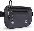 Money Belt for Secure Travel - RFID Blocking Slim Passport Holder - Hidden Waist Pouch for Cash, Credit Cards, Documents - Concealable Under Clothes, Water-Resistant Slim Fanny Pack for Men and Women