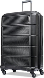 American Tourister Stratum 2.0 Expandable Hardside Luggage with Spinner Wheels, 28" SPINNER, Jet Black