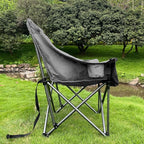 Bolosy 2 Pack Oversized Camping Chairs for Adults Heavy Duty Padded Portable Lawn Chairs Outdoor Folding Chairs XL Camp Chairs with Cup Holder Suproot 500 lbs, Gray Plaid