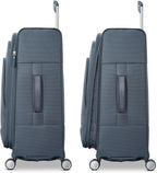 Samsonite UpLIFT Lightweight Softside Carry-On Luggage with Spinner Wheels - Expandable - Airline-Approved, Polyester Soft Suitcase for Ultra Light Travel - Cerulean Blue