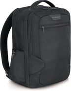 EVERKI Studio Expandable Laptop Backpack for Men & Women – Business and Travel Backpack, Carry-On Backpack for Office & Travel, Professional Backpack, 15-Inch MacBook & Laptop Bag, 26L Capacity, Black