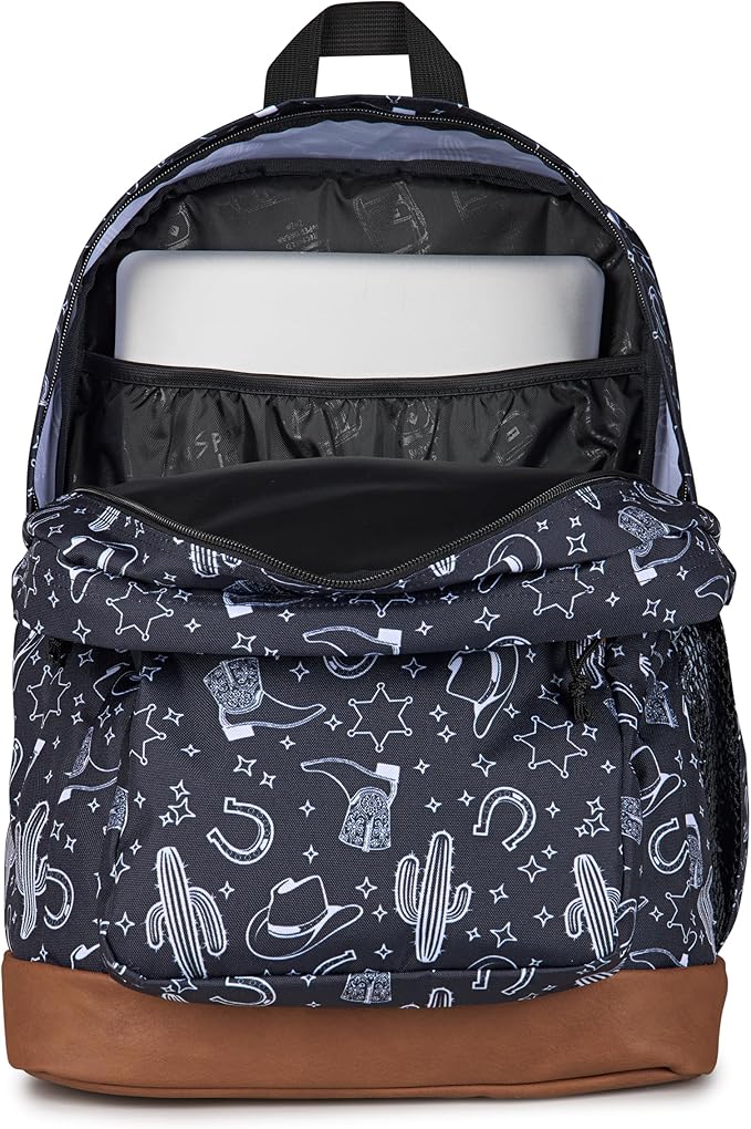JanSport Cool Backpack with 15-inch Laptop Sleeve, Large Computer Bag Rucksack with 2 Compartments, Ergonomic Straps, Wild West Escape