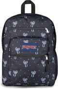 JanSport Laptop Backpack - Computer Bag with 2 Compartments, Ergonomic Shoulder Straps, 15” Laptop Sleeve, Haul Handle - Pastel Petals - Black