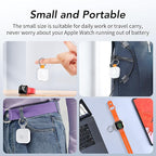 HUOTO Portable Watch Charger for Apple Watch Series 9,Portable Magnetic iWatch Charger 1200mAh Power Bank Mini Purse Items Fast keychain Charging for Apple Watch Series 11/10/ 9/8/7/6/SE/5/4/3/2/UItra