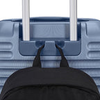 American Tourister Stratum 3.0 Carry-On Spinner, Airline Approved, Durable Hardside Luggage, Expands 1.5", RightHeight™ Adjustable Handle, Elemental Blue