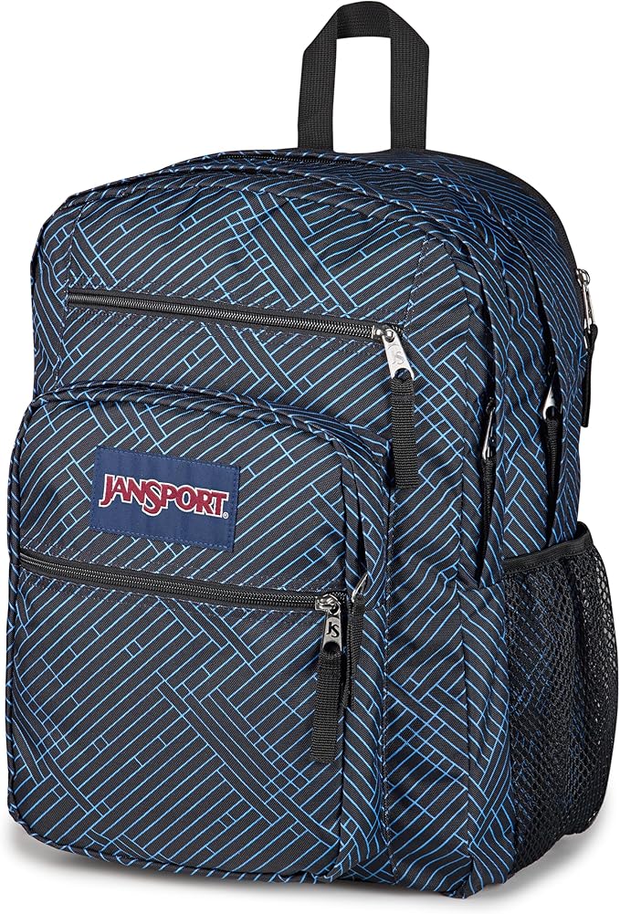 JanSport Laptop Backpack - Computer Bag with 2 Compartments, Ergonomic Shoulder Straps, 15” Laptop Sleeve, Haul Handle - Team Stripes