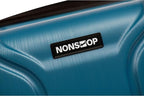 NONSTOP NEW YORK Luggage Expandable Spinner Wheels hard side shell Travel Suitcase Lightweight, TSA Lock, Double USB Port (Teal, Carry-On 20-Inch)