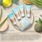 Aqua Organics Hotel Soaps and Toiletries Bulk Set | 1oz Hotel Shampoo & Conditioner, Body Wash, Body Lotion & 1oz Bar Soap Travel Size | 300 Pieces