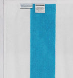COTTON CRAFT Hooded Beach Towel - Oversized XXL 35x84 Towel with Hood for Adults - The Big Kahuna 7 Foot Beach Blanket Towel - Big & Tall Soft 100% Cotton Velour - Pool Bath Wrap - Cabana Stripe Aqua