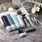 INSFIT 23 Pack Travel Bottles for Toiletries, TSA Approved Silicone Travel Size Toiletries with Toiletry Bag, BPA Free Leak Proof Refillable Travel Essentials for Liquids Shampoo Conditioner Lotion
