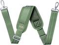 59 Inch Shoulder Straps, Soft with Ultra-Thick Fixed Shoulder Pad, Two Way Independently Adjustable Buckle Replacement Straps for Laptop Bag Messenger Bag Tool Bag Luggage,Green