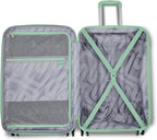 American Tourister Stratum 3.0 Carry-On Spinner, Airline Approved, Durable Hardside Luggage, Expands 1.5", RightHeight™ Adjustable Handle, Surreal Green