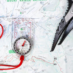 Sun Company ProMap - Ultra Lightweight Baseplate Map Compass with Declination Scale - Accurate Orienteering Compass for Hiking, Backpacking, Camping, and Survival Navigation