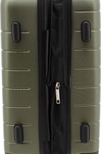 Wrangler Smart Spinner Hardside Luggage, 22-Inch Carry-On, Olive Green