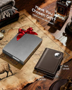 Stouchi AirTag Passport Holder, Passport Holder with Detachable Magnetic Card Case, RFID-blocking, 1-Second Pull Strap & One-Hand Access, Premium Vegan Leather Travel Document Organizer