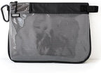 GOBAGS Production Zipper Bags - Electronics & Camera Accessories Bag - Cable organizer, Gear Accessory Pouch, Travel Camera Essentials (Large, Black)
