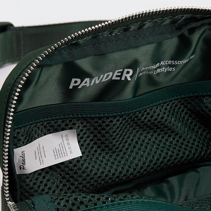 Pander Everywhere Belt Bag for Women, Fashion Waist Packs, Crossbody Bags with Adjustable Strap (Legacy Green).