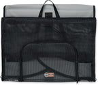 K&H Pet Products Enclosed Large Dog Car Seat, Travel Safety Carrier, Dog Travel Car Seat, Soft-Sided Covered Pet Carrier, Washable Pad, Multiple Entrances, Mesh Windows - Large 29.5 X 22 X 25.5in