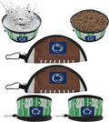 Pets First NCAA Penn State Nittany Lions Collapsible Dog Travel Bowl Set, 2 Pack Food & Water Bowls for Dogs, Best Portable & Lightweight Leak-Proof Dog Bowls for Travel