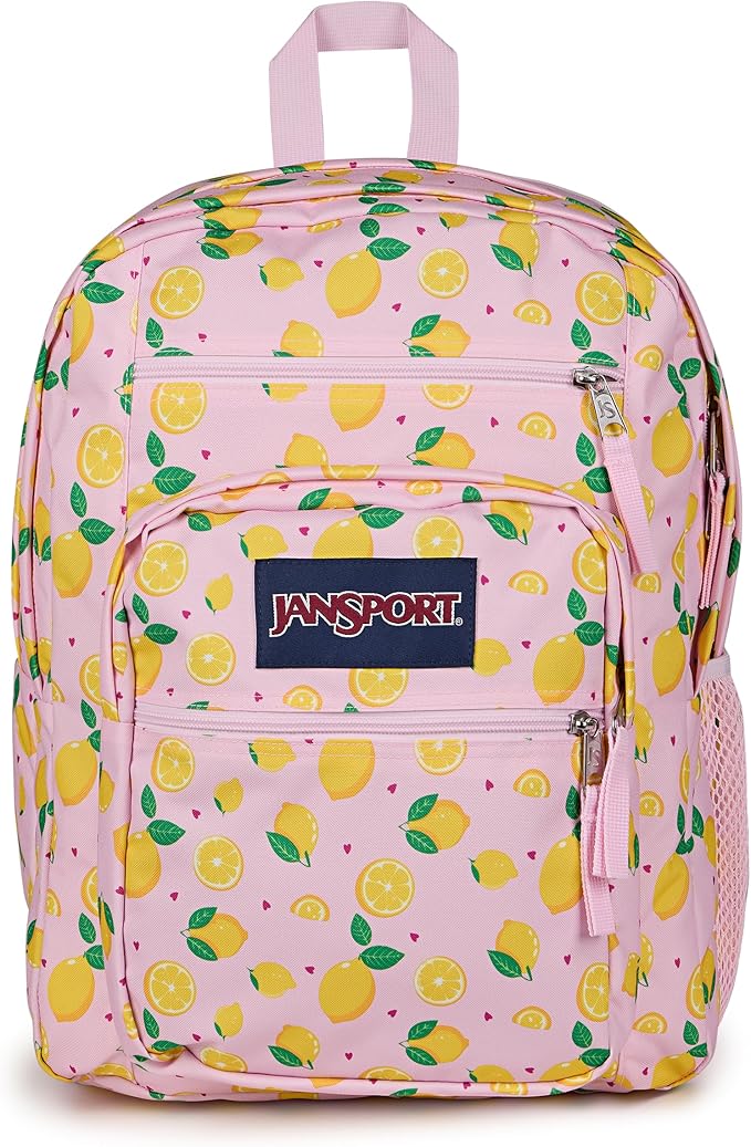 JanSport Laptop Backpack - Computer Bag with 2 Compartments, Ergonomic Shoulder Straps, 15” Laptop Sleeve, Haul Handle - Lemonade Stand