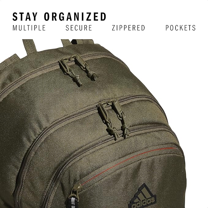adidas Prime 7 Backpack for Laptop, School and Travel, 37L
