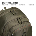 adidas Prime 7 Backpack for Laptop, School and Travel, 37L