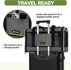 GAPZER Cat Carrier 18x11x11 Top Load Soft Pet Travel Bag Over 15 lbs, Collapsible Small Dog Puppy Crate 10 Pounds, Small Animal Rabbit Kennel Carrying Case, Kitten Mesh Cage Medium Cat Under 25 Grey