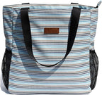 Original Floral Water Resistant Large Tote Bag Shoulder Bag for Gym Beach Travel Daily Bags Upgraded