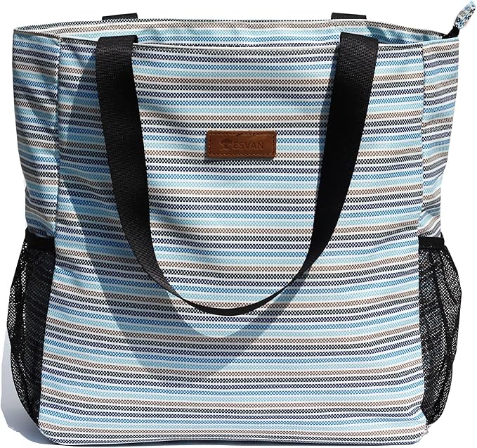 Original Floral Water Resistant Large Tote Bag Shoulder Bag for Gym Beach Travel Daily Bags Upgraded